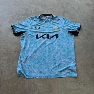 Castore Jersey soccer Futbol Jersey Light blue mens size 3XL